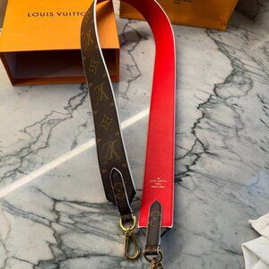 NWT - Louis Vuitton Bandoulière Strap and Box